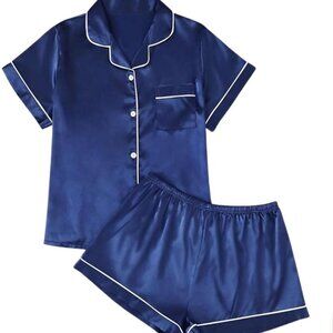 Stars Above satin sleep set